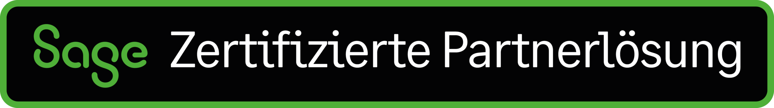Sage Partner Badge - Zertifizierte Partnerlösung